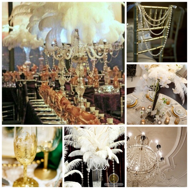 Collage décoration Gatsby